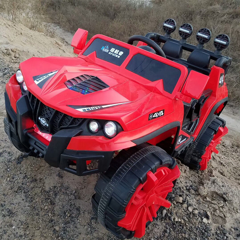 Top Ranking 2 Seat Monster Truck  Kid Car Electric to drive With Remote Control four wheel motor kids ride on car