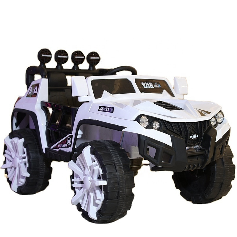 2023 New style monster truck 12v UTV remote control rechargeable kids electric toy car to drive