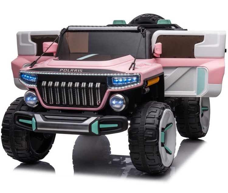 Factory Children Ride On Car Toy Four-wheel Remote Control Charging Battery 4 Wheel with light Kids Electric Car