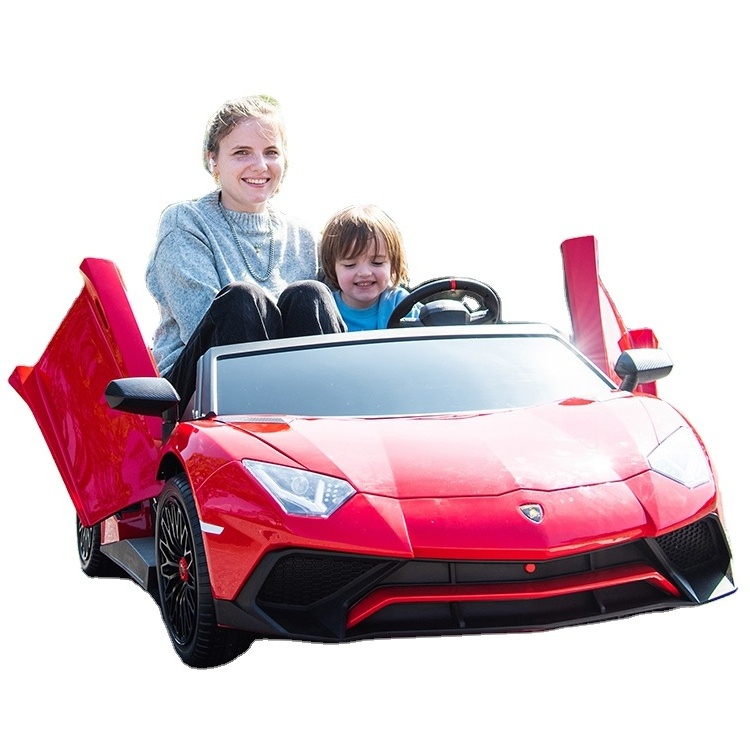 Lamborghini Aventador SV 24v14Ah ride on electric car kids 24V200W brushless motor kids electric ride on car