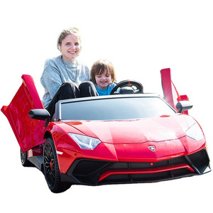 Lamborghini Aventador SV 24v14Ah ride on electric car kids 24V200W brushless motor kids electric ride on car