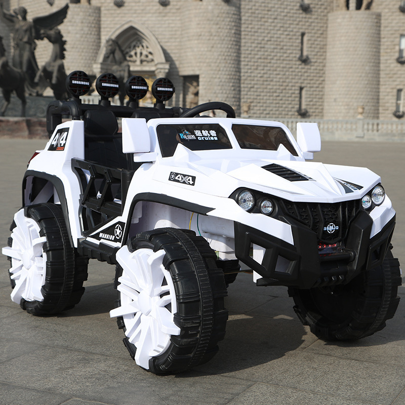 2023 New style monster truck 12v UTV remote control rechargeable kids electric toy car to drive