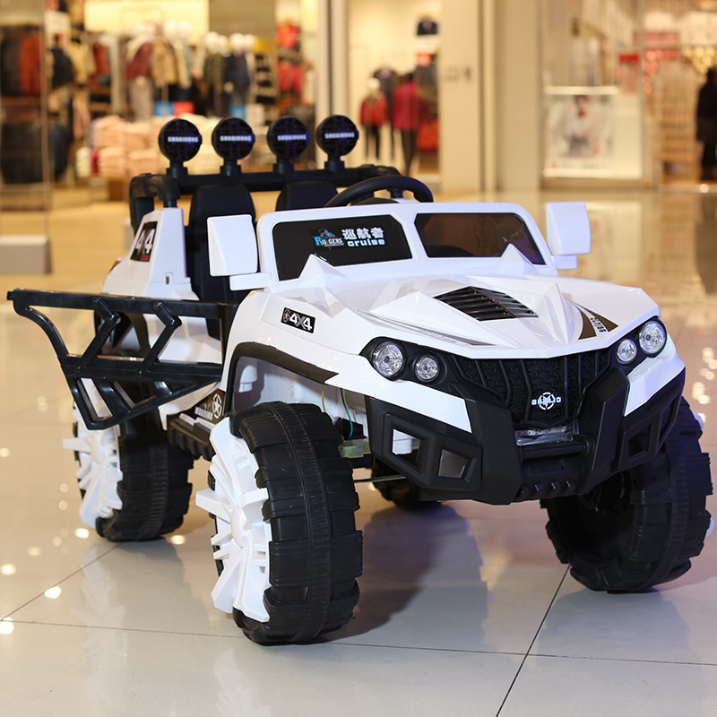 2023 New style monster truck 12v UTV remote control rechargeable kids electric toy car to drive