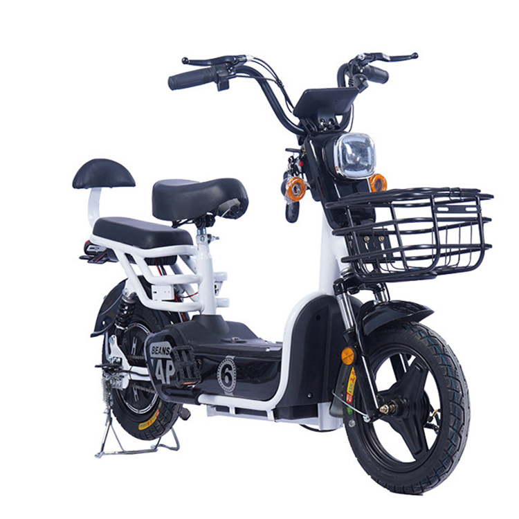 CKD Luxury 350w 2 wheel electric bike scooter/electric moped with pedals motorcycle electric scooter