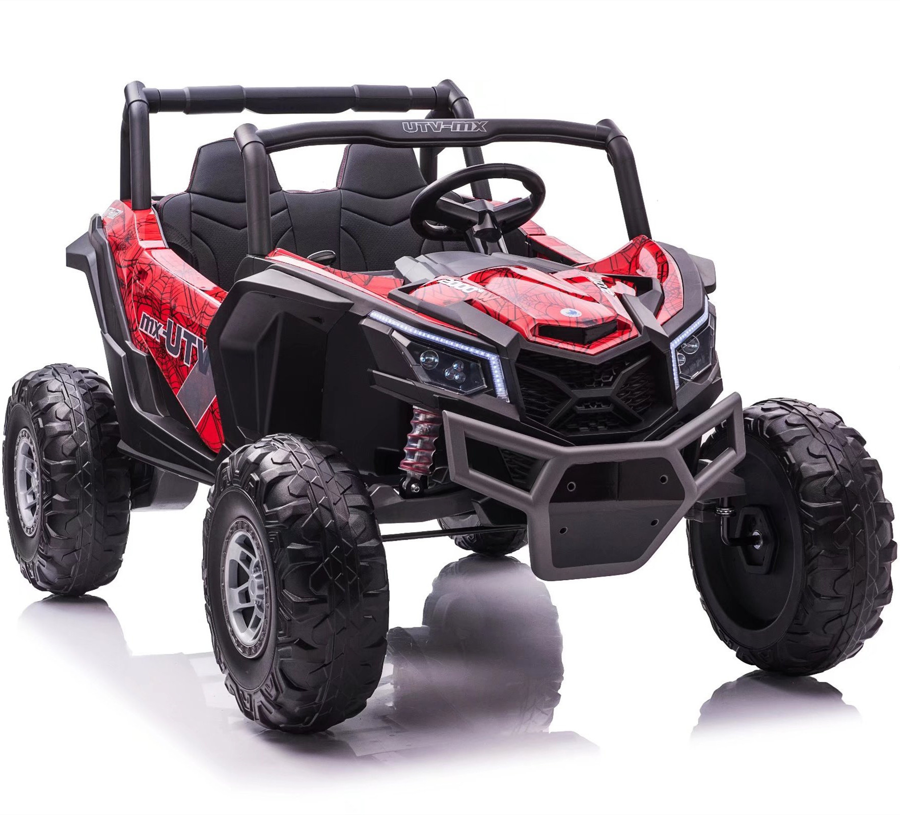 Big 24 Volt Kids Ride On Car UTV 2 Seater Remote Control Electric Toy Cars For Kids 10 Years Old To Drive