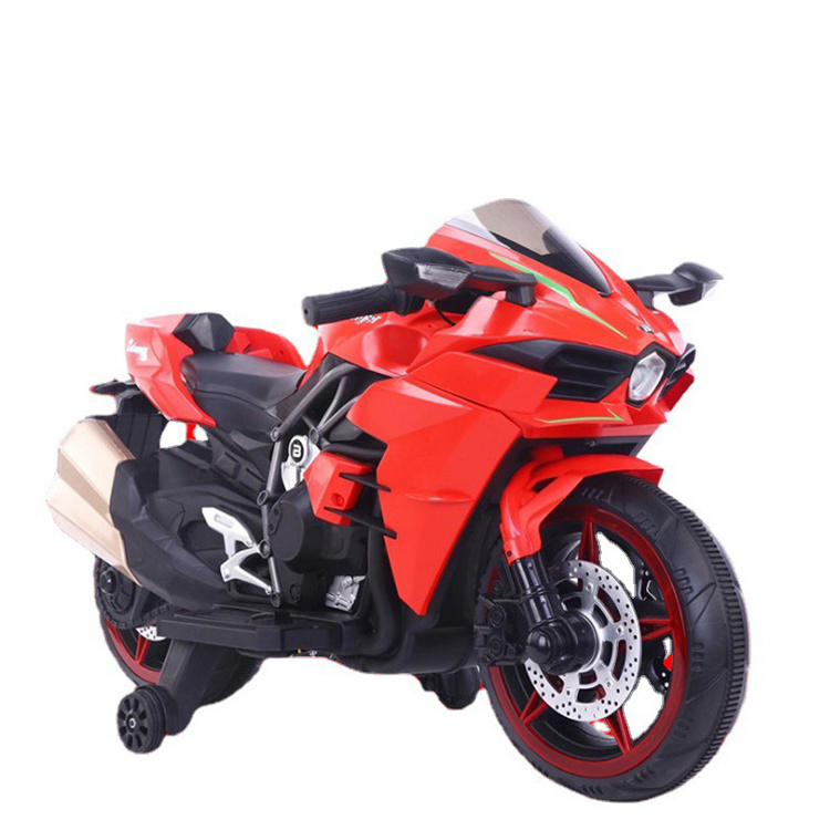 New electric motorcycle for kids cool baby bike polic 12v big battery 540 motor car motorcycle electric for children kids