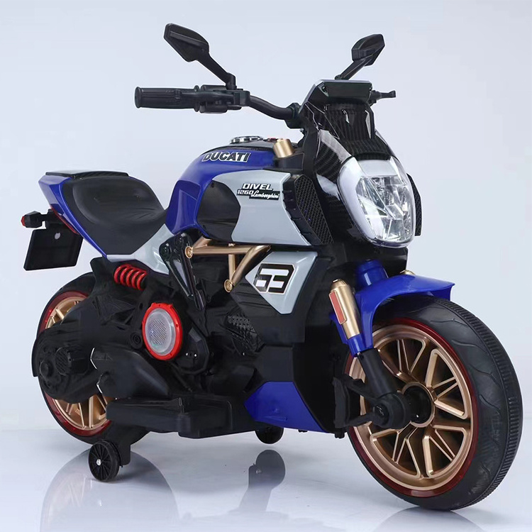 New design kids motorcycle electric two wheels electric kids bike motorcycle children