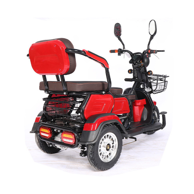 High speed electric tricycle for old people electric cross country motorcycle electric scooter adult 75km tricycle for sale