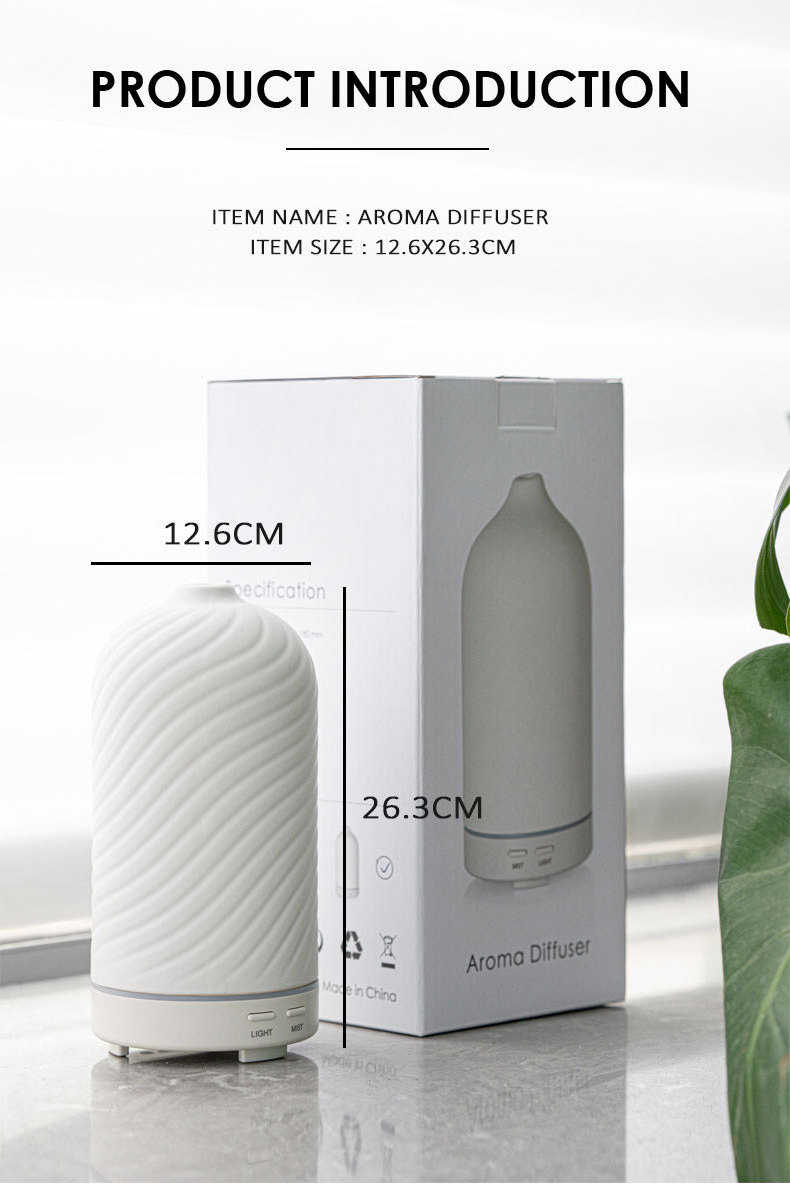 luxury diffuseur de parfum water misting essential oil home appliances humidifier aroma diffuser for home office