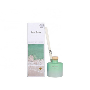 M&sense Gift Coconut Glass Bottle Shell Scent Home 100Ml Oill Diffuser Reed With Box