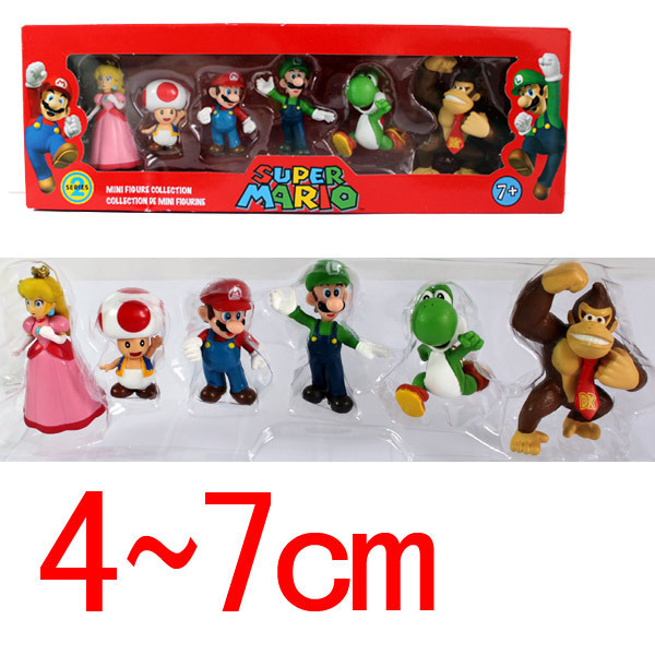 Hot mario brother figure, custom pvc toy mario, Mario brother action figure