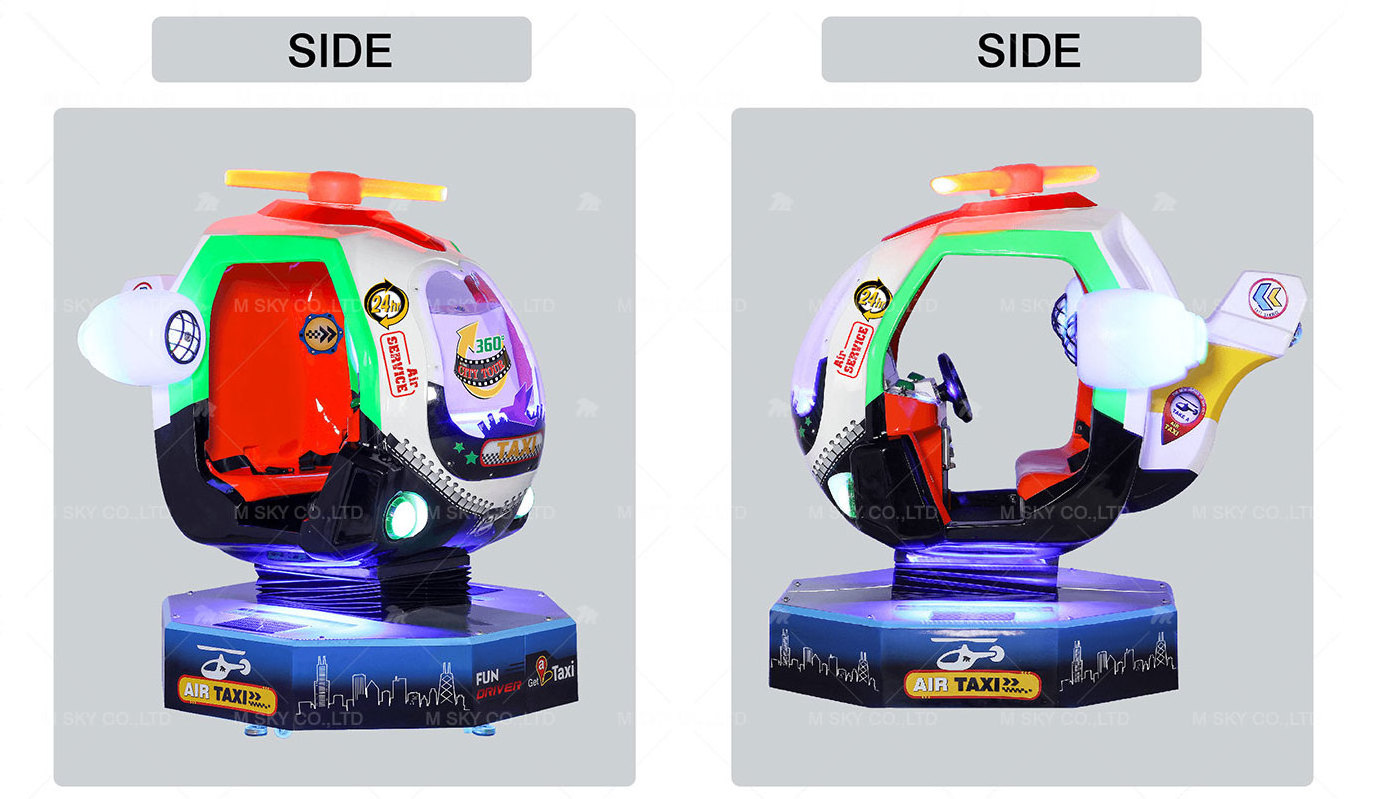 360 swing Indoor Air plane  fiberglass high quality Amusement Park children Coin Operated Kiddie rides Game Machine for sale