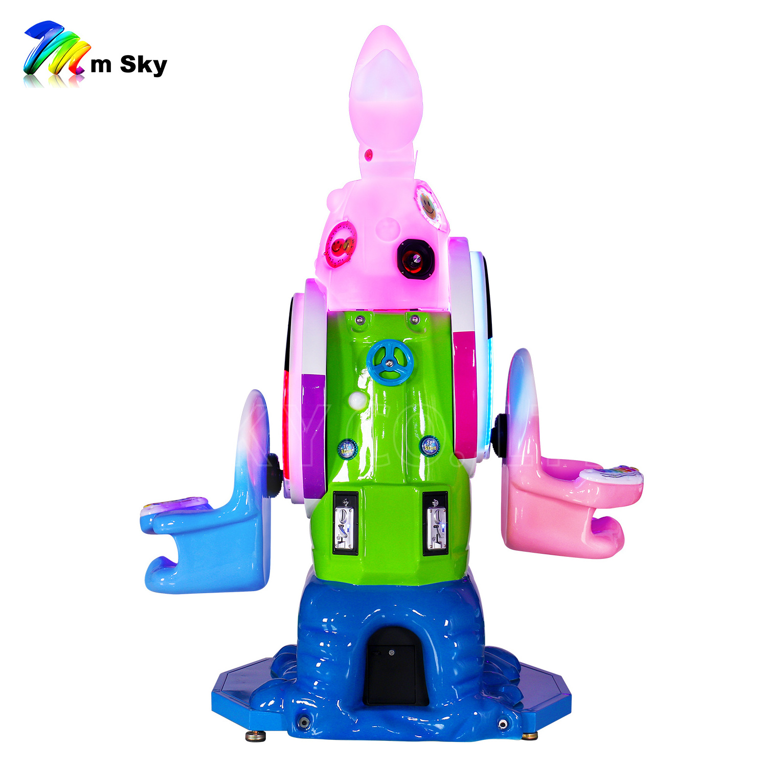 High Value Fiberglass Coin Operated Games Kiddy Ride Swing Machine Amusement Indoor Park Entertainment Shopping Mall Kiddie