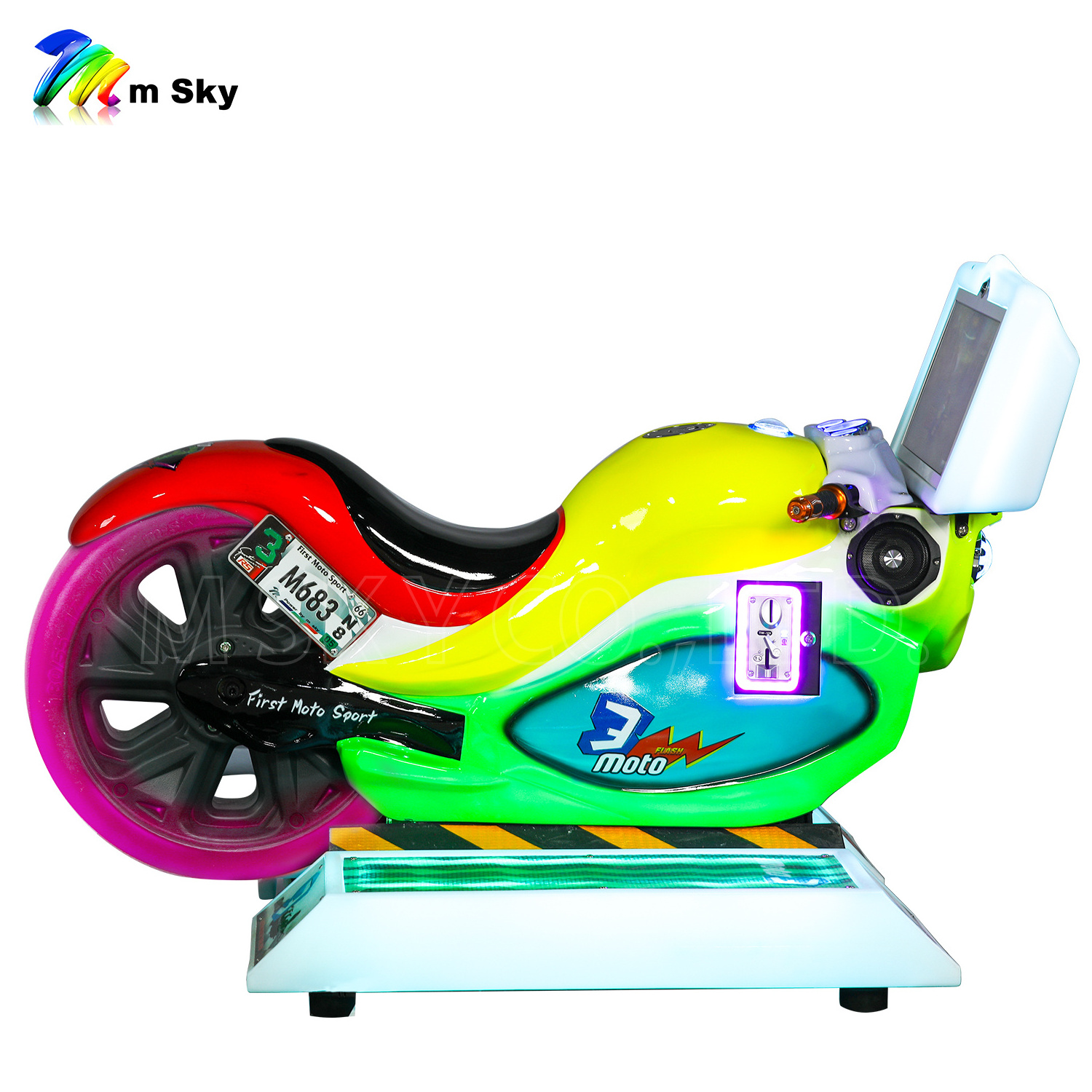 KA-300 super motorbike kiddie rides coin Operated ride on motorcycle with wifi online games