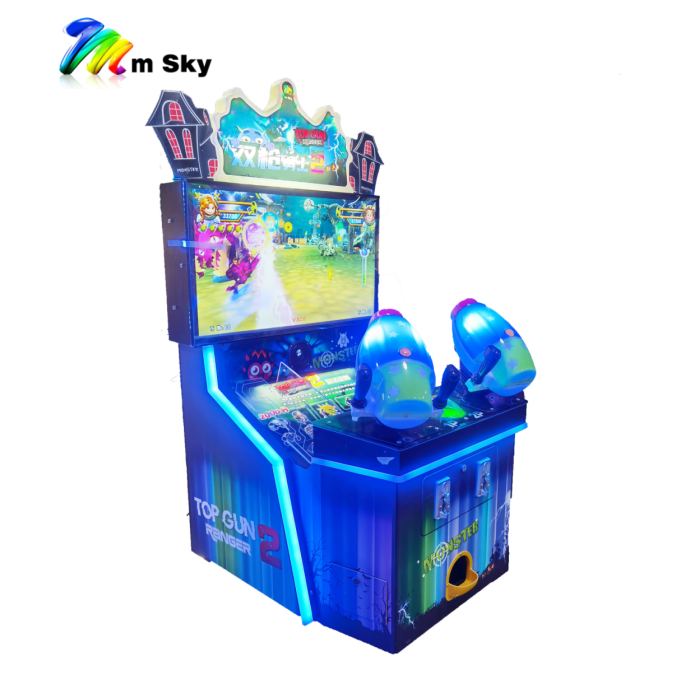 kids indoor ticket games children Amusement arcade equipment entertainment Machine Coin Operated Video shooting Game playground