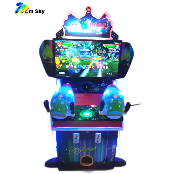 kids indoor ticket games children Amusement arcade equipment entertainment Machine Coin Operated Video shooting Game playground