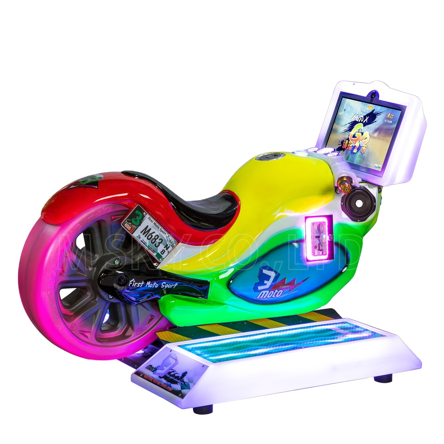 KA-300 super motorbike kiddie rides coin Operated ride on motorcycle with wifi online games