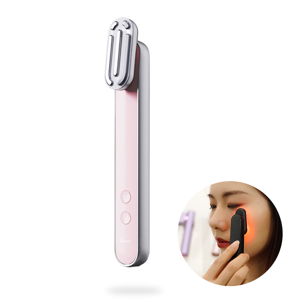 portable facial charging model beauty device with color light plug-in model  anti-aging wrinkle removal rf beauty device