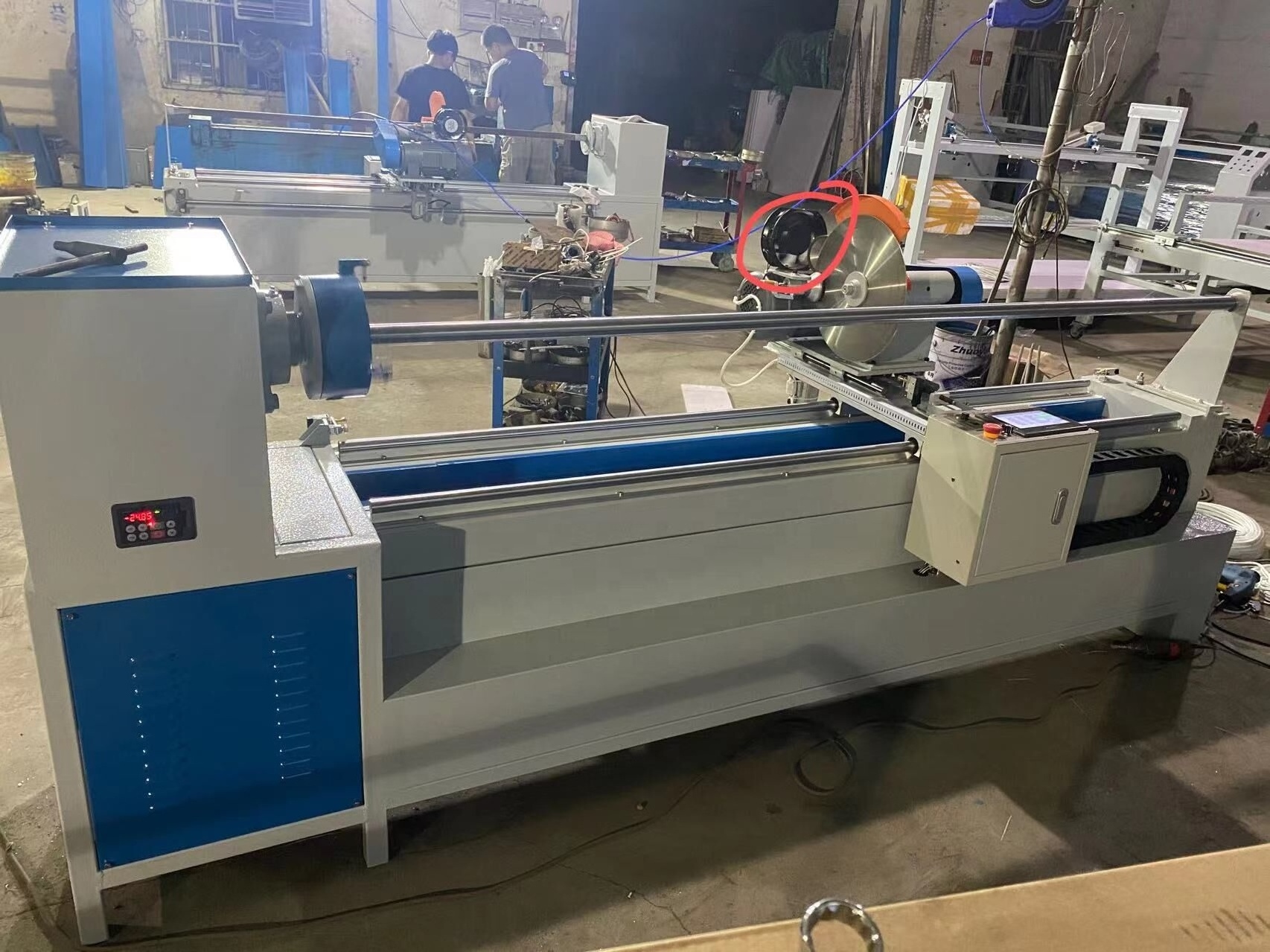 Fully Automatic Fabric Cloth Strip Cutting Machine for Leather and fabric Material Roll