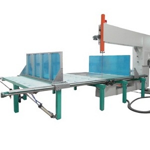 Automatic vertical mattress PU foam cutting machine