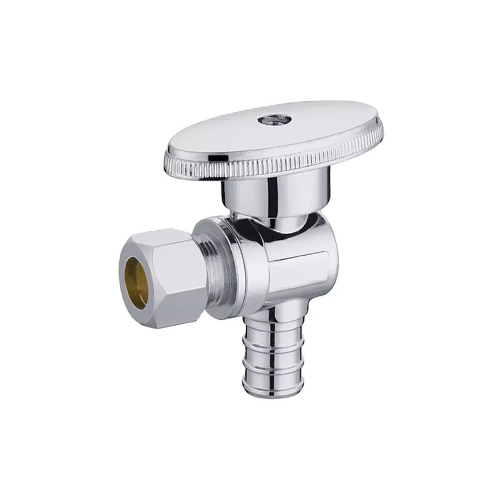 Modern Angle Stop Valve Quarter Turn Shut Off Water Sink Bathroom Toilet for Kitchen Shower Plumbing