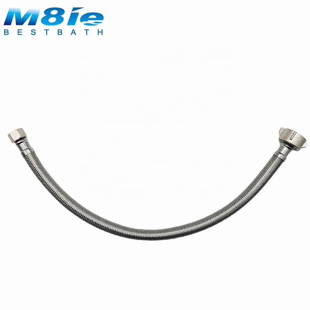 Water Inlet Stainless Steel Metal flexible braided Flexible Hose washing machine hose stainless steel pipes shower hose