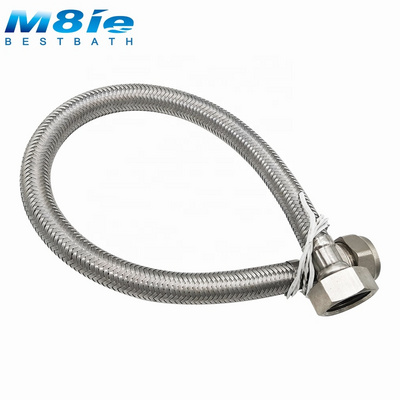 washing machine parts Water Inlet Tube Stainless Steel Braided Metal Flexible Shower Hose PVC lay flat hose