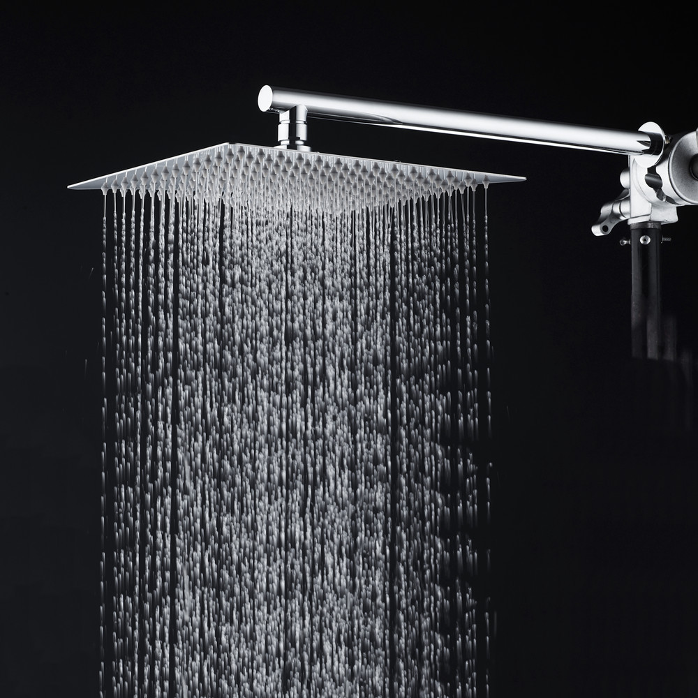 M8 Professional Quality Stainless Steel Rainfall Shower Head Round Shape Handheld Shower Head