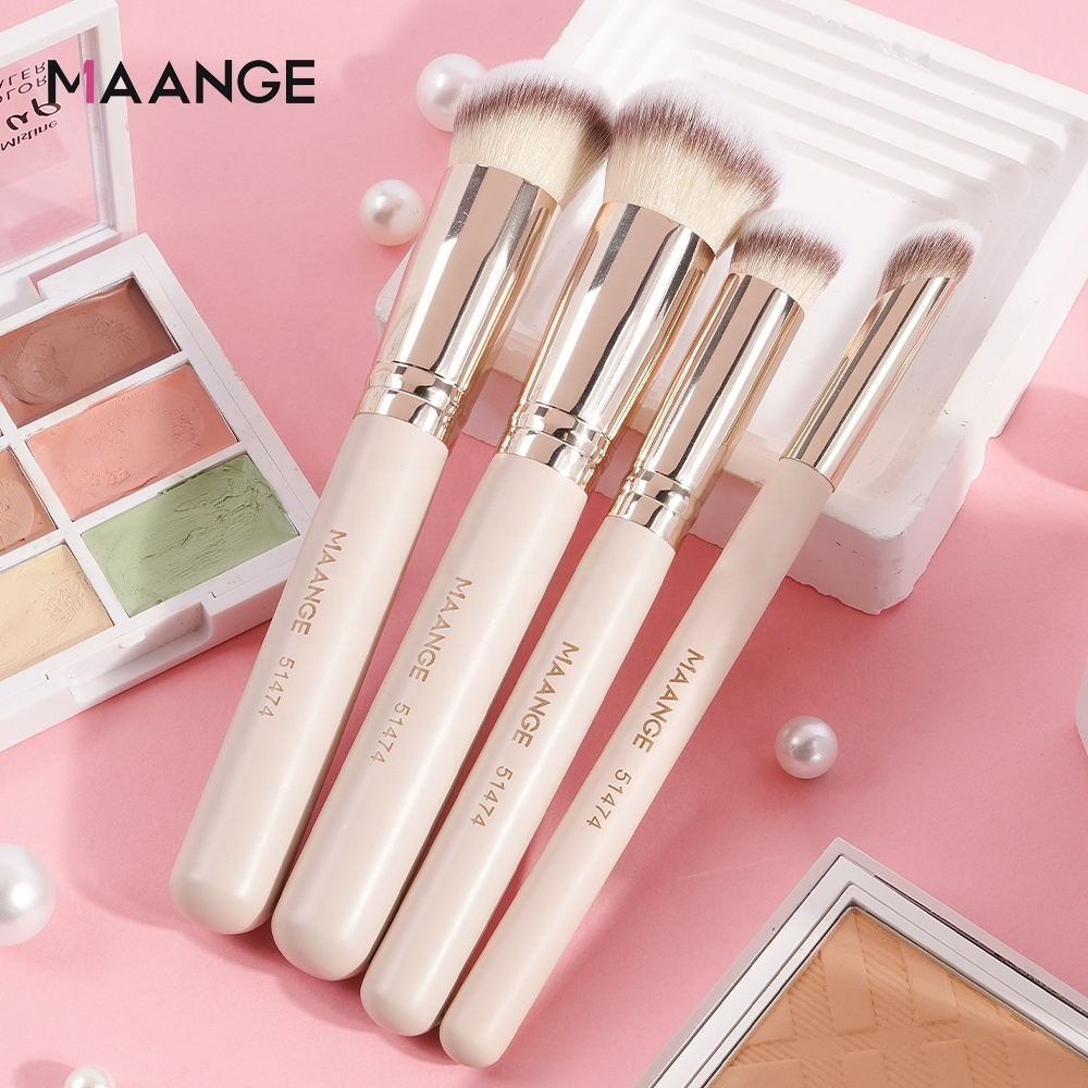 MAANGE pink fashion makeup brushes high quality factory direct foundation concealer brush