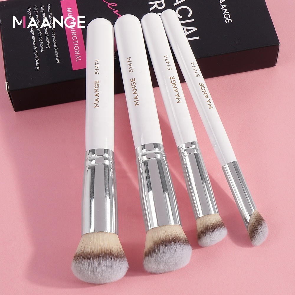 MAANGE pink fashion makeup brushes high quality factory direct foundation concealer brush