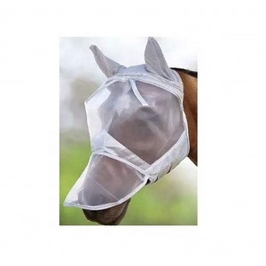 Smart Horse Ear Bonnet ears PVC Mesh Blue Horse fly veils Breathable Equestrian Supplier Horse Riding Products