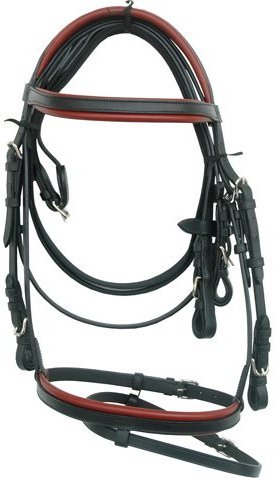 LIGHTWEIGHT LEATHER HORSE BRIDLE WITH SOFTY PADDED NOSEBAND STAINLESS STEEL BUCKLES/ CUSTOM DESIGN LEATHER HORSE BRIDLE