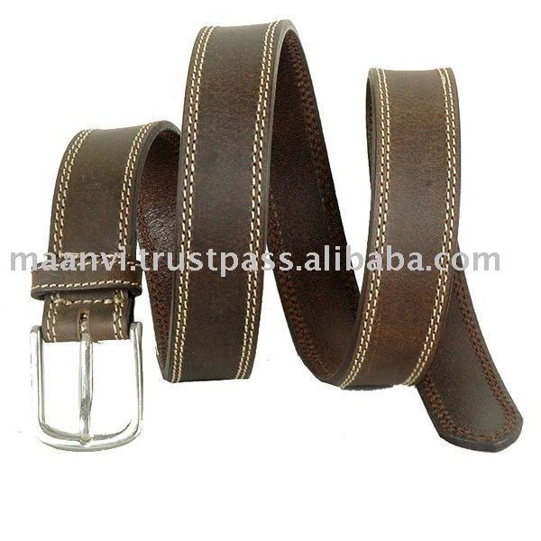 PREIMIUM QUALITY OILY LEATHER MEN'S BELT /CUSTOMIZED DESIGN LEATHER BELETS/ TOP SELLING LEATHER BELTS