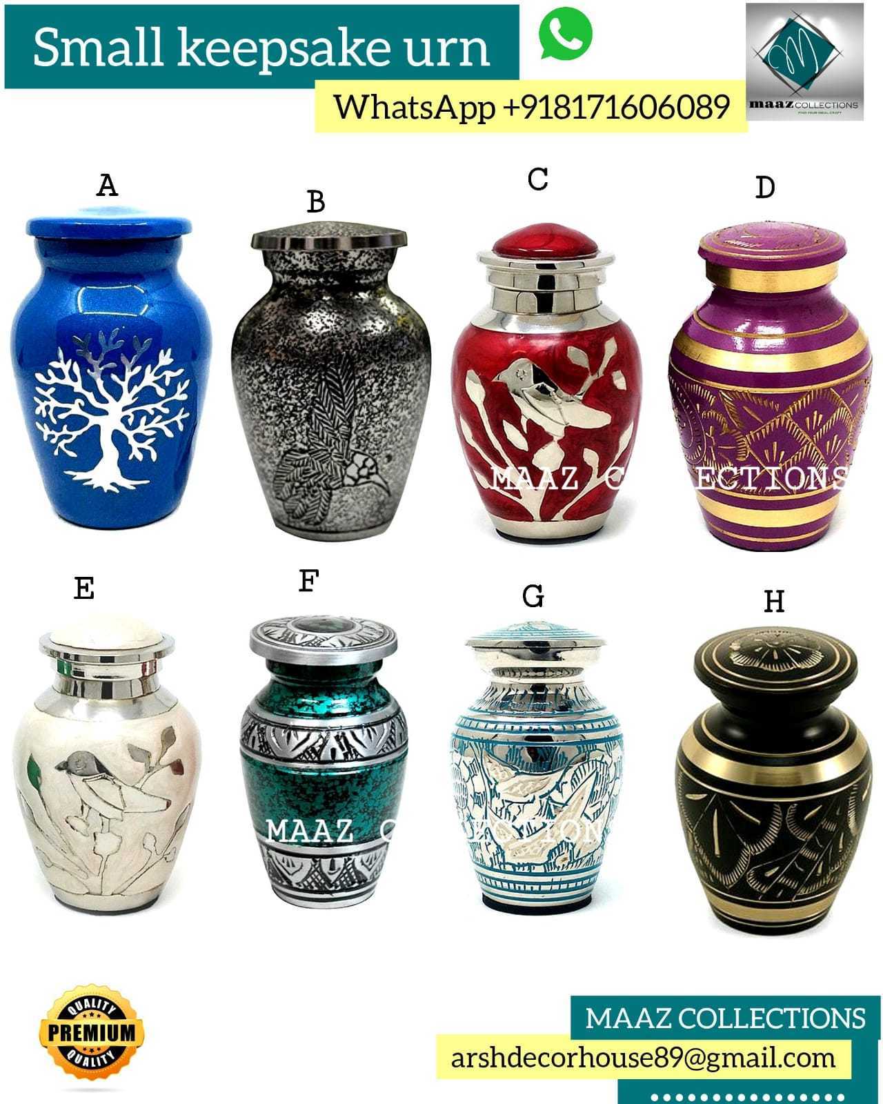 Custom Cremation Urns for Human Ashes Adult Ash Urns Aluminum Cheap Urn Funeral Supplies India Direct From Factory