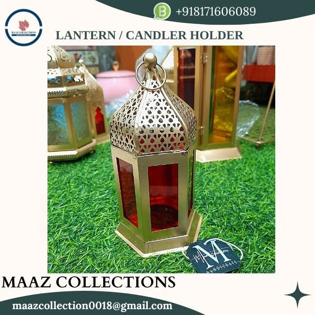 Top selling Golden Antique Custom Moroccan Lantern Fancy New Design Decoration Luxury Antique Wholesale Lanterns