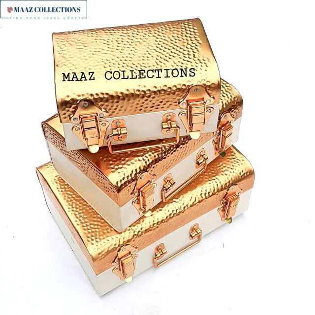 High Quality Trunk Box Traditional Designer Handmade Wholesale Storage Box Classic Stylish Handmade Decorative Trunk Box