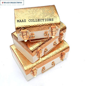 High Quality Trunk Box Traditional Designer Handmade Wholesale Storage Box Classic Stylish Handmade Decorative Trunk Box