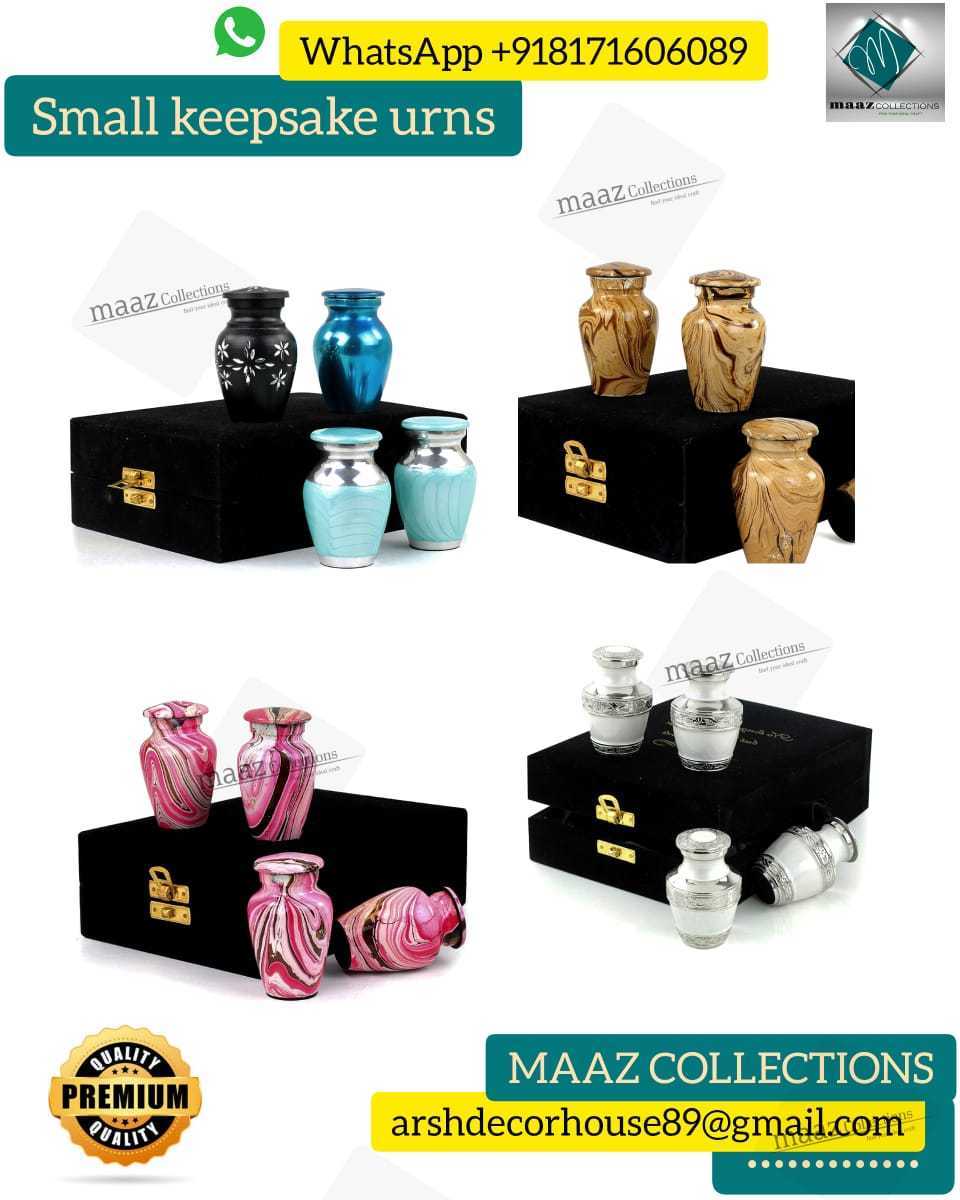 Custom Cremation Urns for Human Ashes Adult Ash Urns Aluminum Cheap Urn Funeral Supplies India Direct From Factory