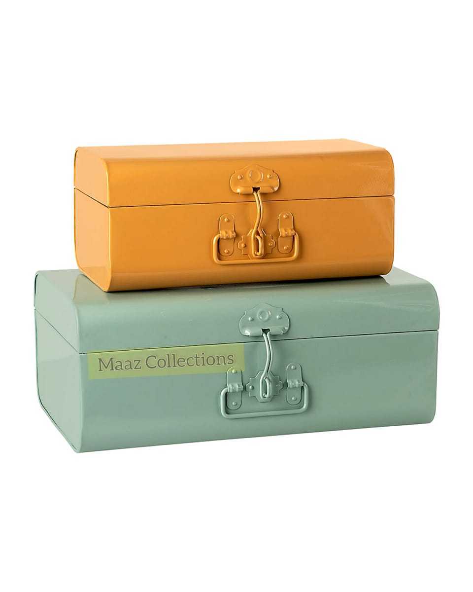 NewTrunk Box for Storage Decorative Storage Metal Trunk with Locks and Handles wholesale