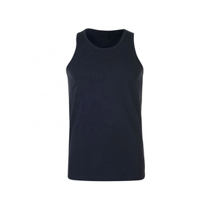 Fitness Vest Solid Color Summer V-Neck Tank Top Polyester Men's Tank Tops Gym stringer Tank Top Men