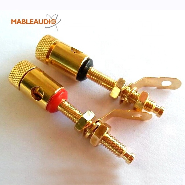 high quality long Terminal Binding Post for Speaker Banana Connector Plug pin