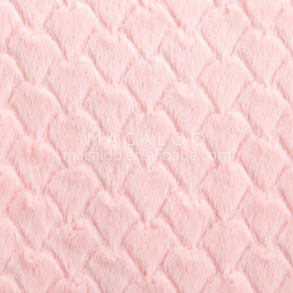 Wholesale embossed super soft cuddle minky fabric for baby blanket