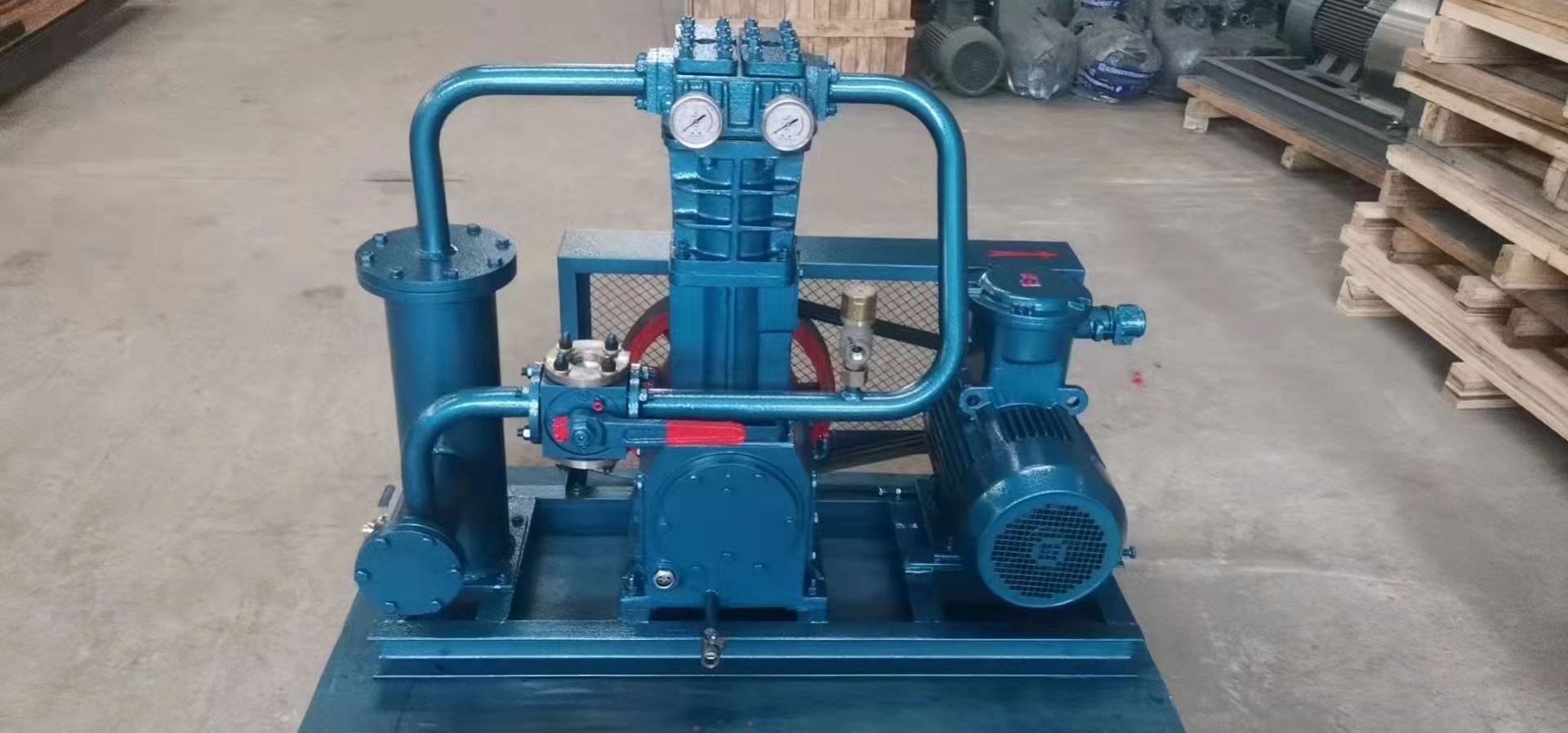 methane gas compressor, gas compressor skid