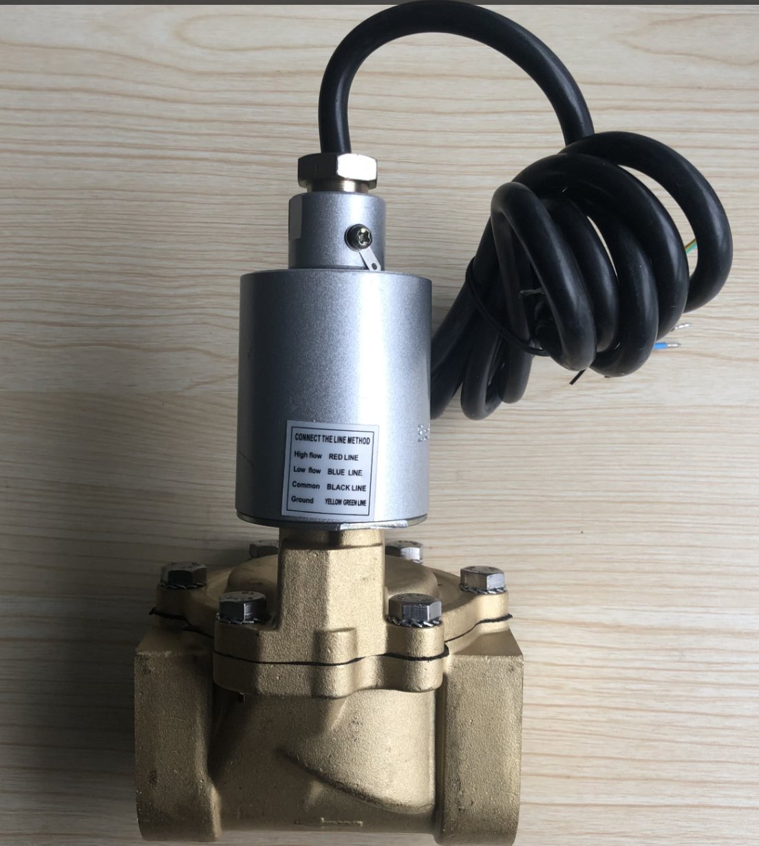 High Quality Fast Response Explosion-Proof Fuel Valves Aluminum Fuel Tank Solenoid Valve