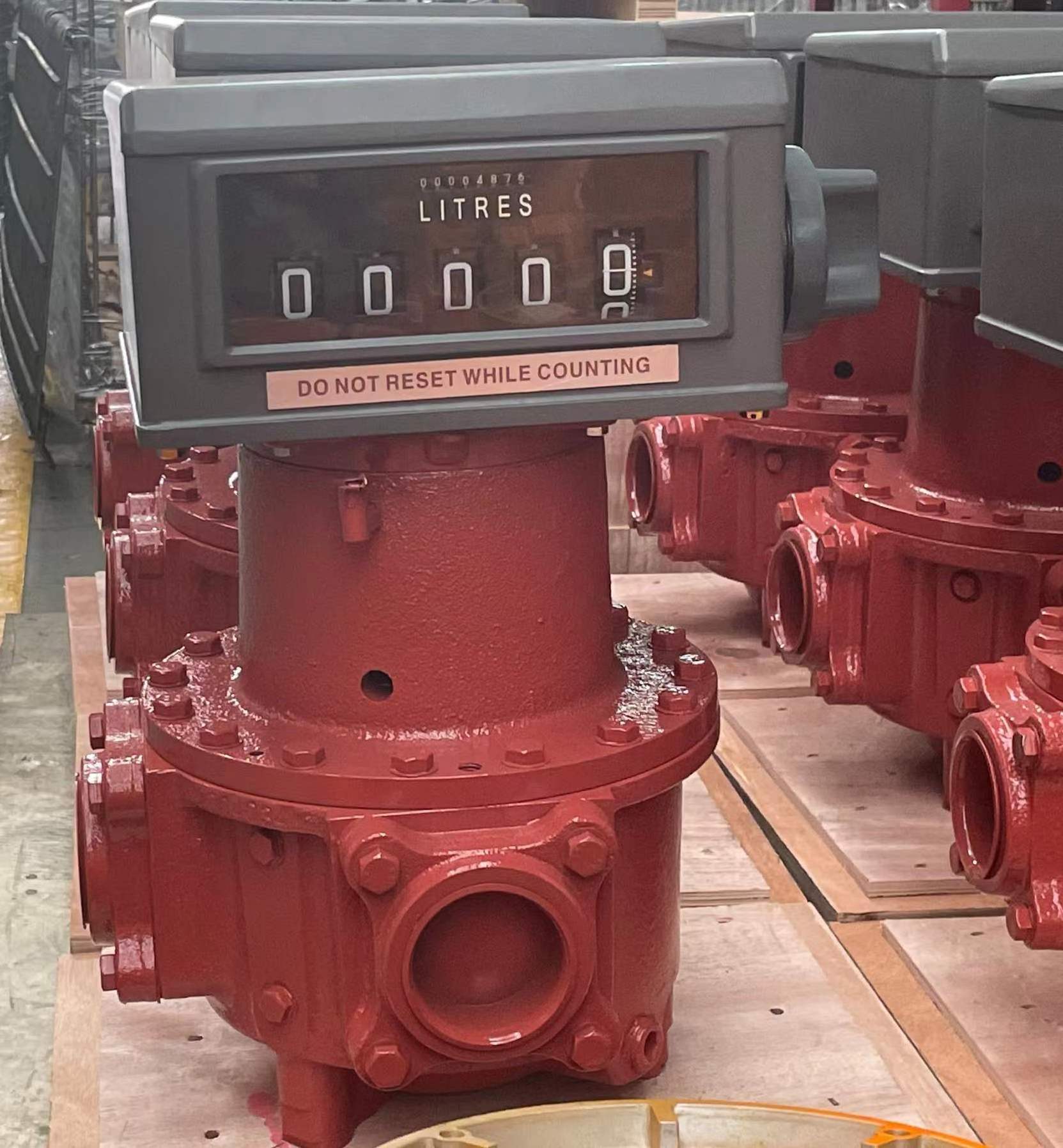 Cowell smith flow meter, diesel flow meter