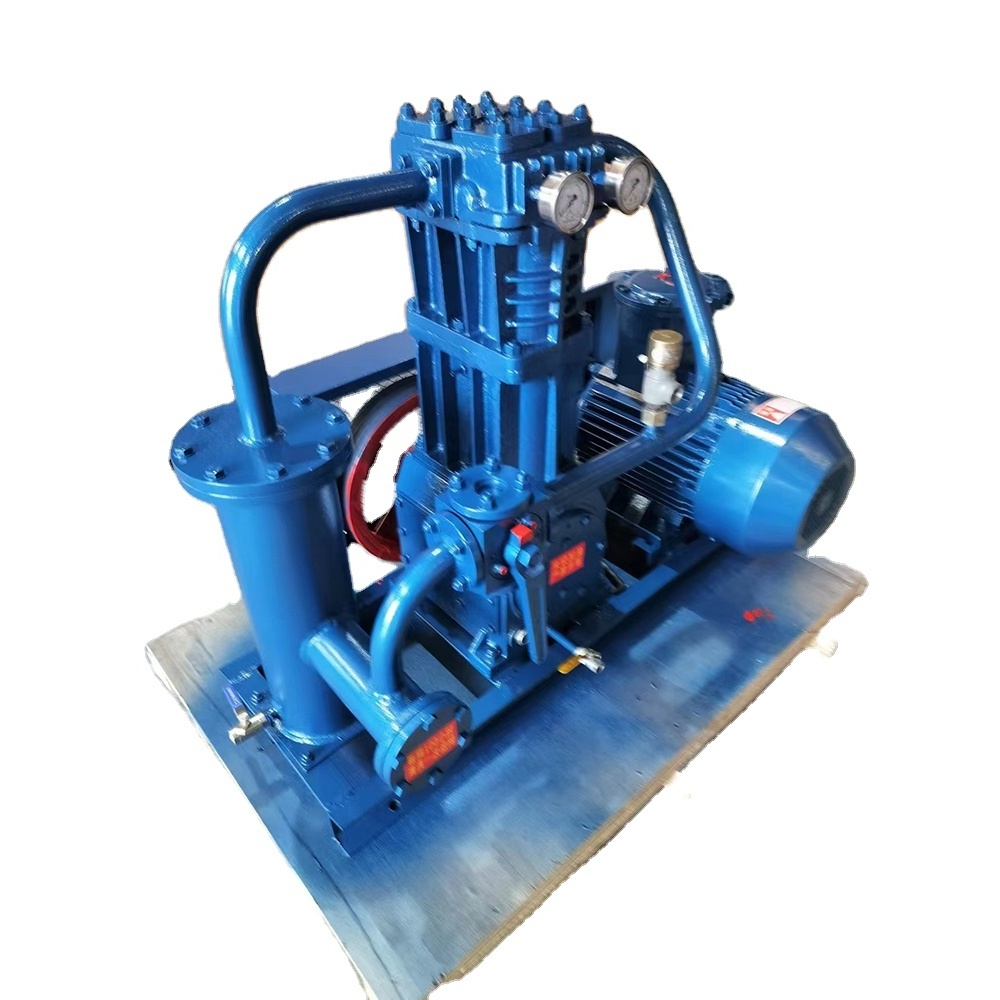 Efficient Liquefied Petroleum Gas Recycle Compressor Silent Lubrication LPG Gas Compressor For Gas Station