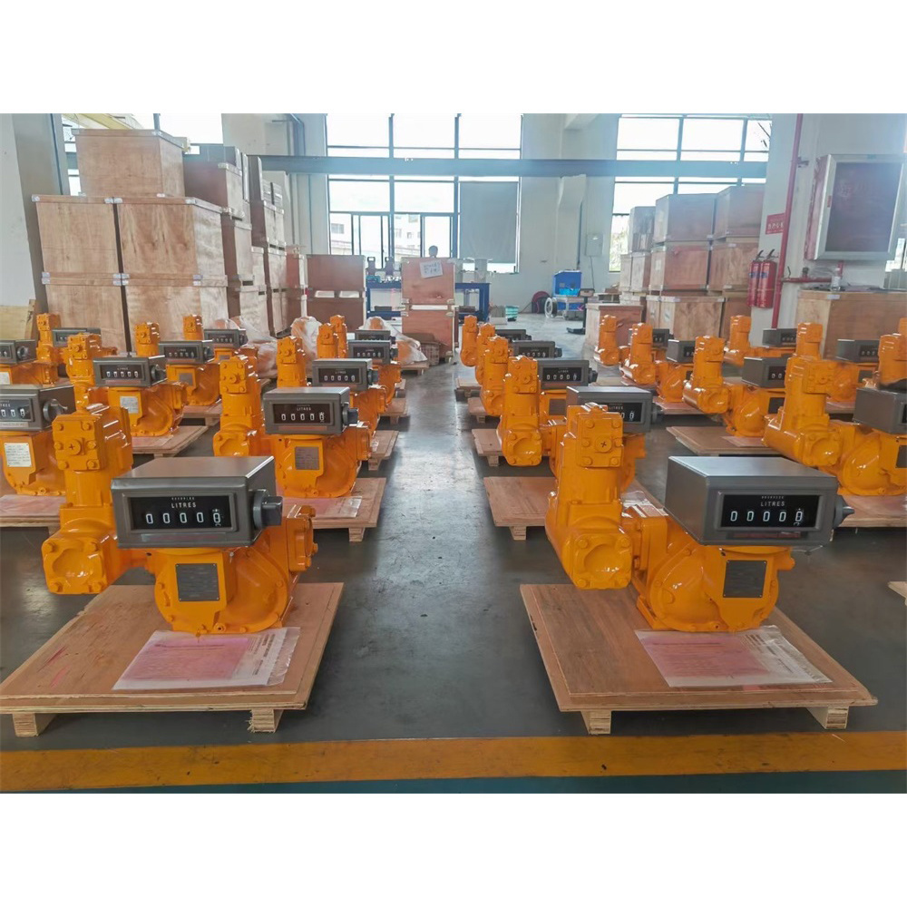 Factory Direct Sales Positive Displacement Flowmeter Diesel Fuel Oil Flow Meter For Oil Depot