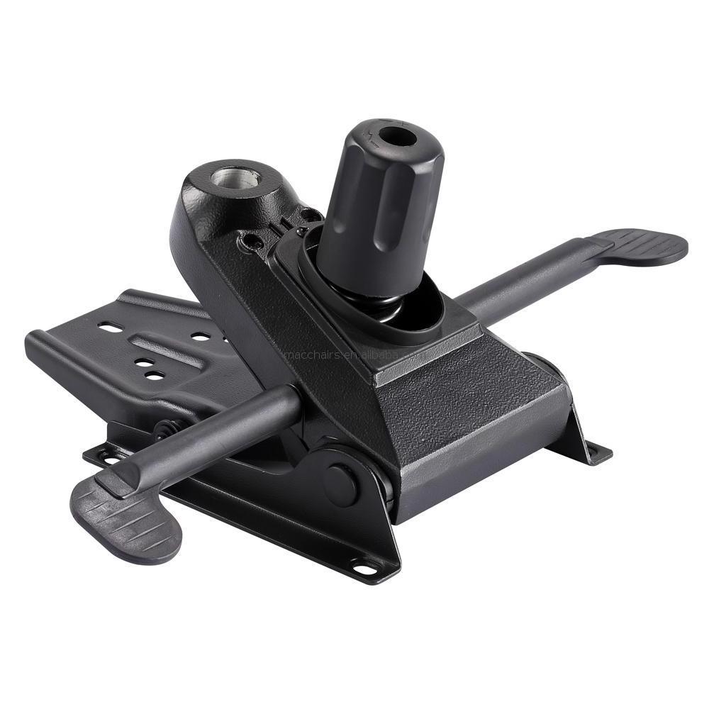 Quality durable rotative counterweight tip-up seat mechanism