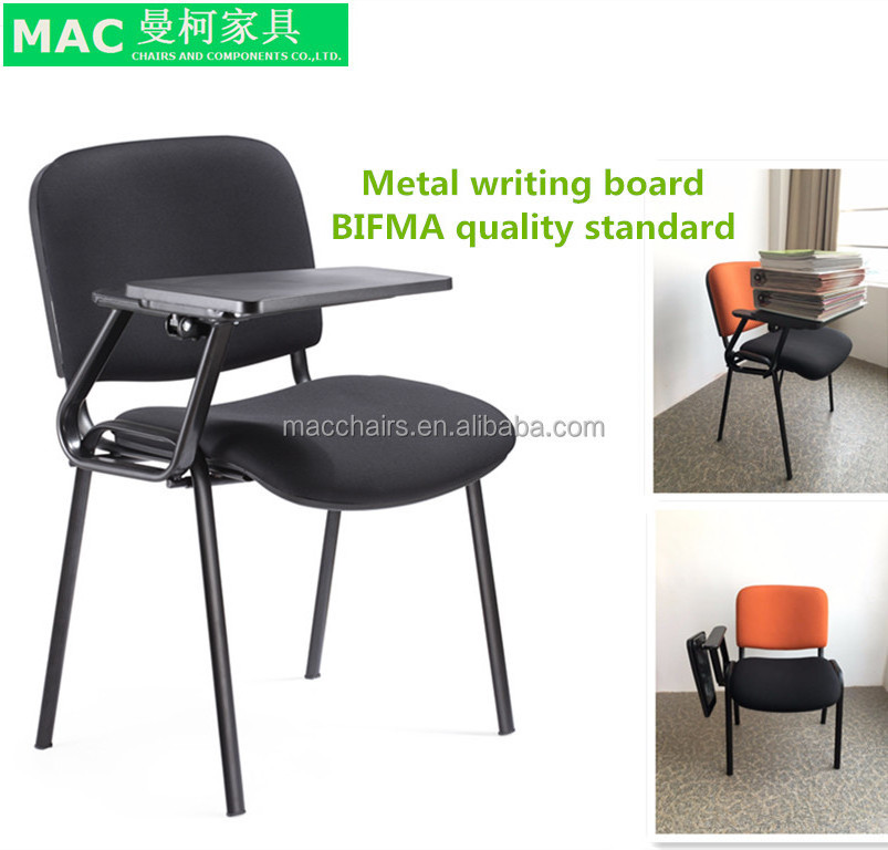 School Student Training Table And Chair With Writing Pad 4003 Series rotation training tablet chair sillas para colegio