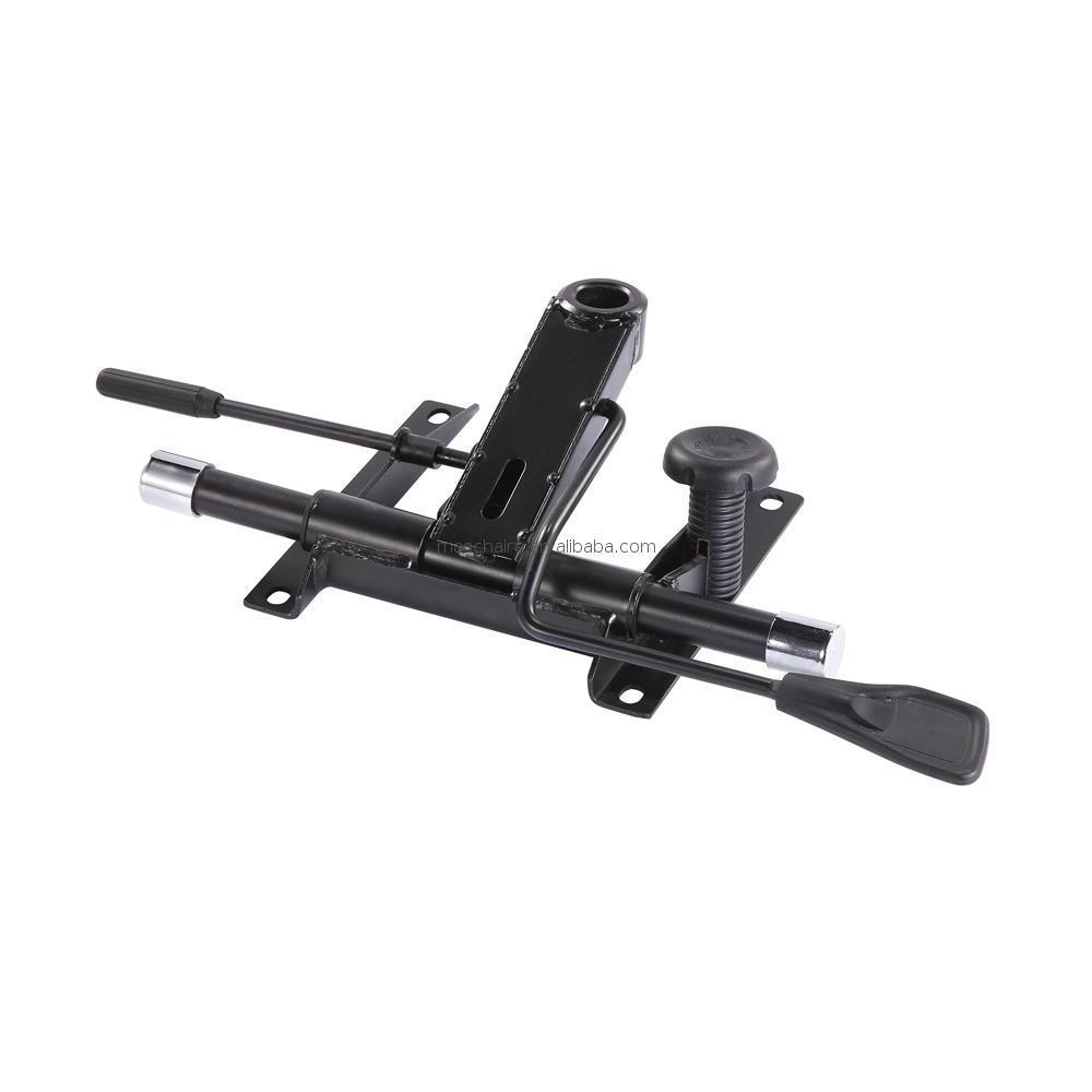 Quality durable rotative counterweight tip-up seat mechanism